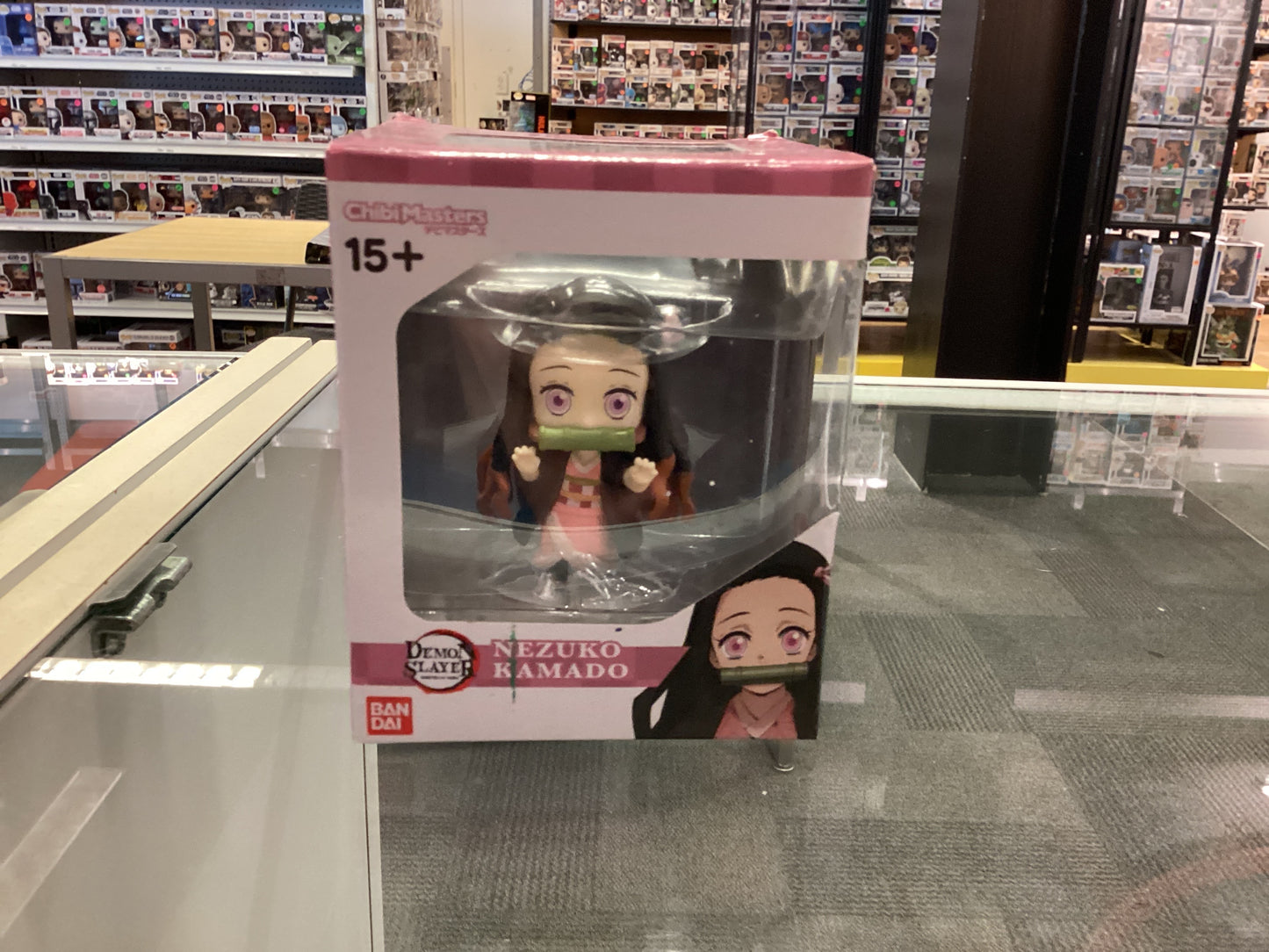 Chibi masters Nezuko Kamado boxed figure