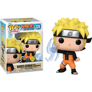 Funko Pop! Naruto: Naruto Uzumaki w/ Rasenshuriken #1318 Glow in the Dark Funko Exclusive