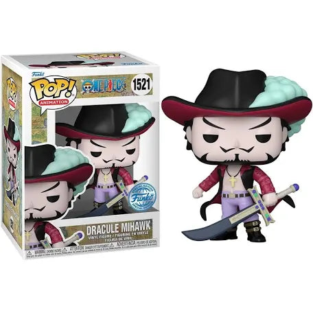 Funko Pop! One Piece: Dracule Mihawk #1521 Funko Exclusive