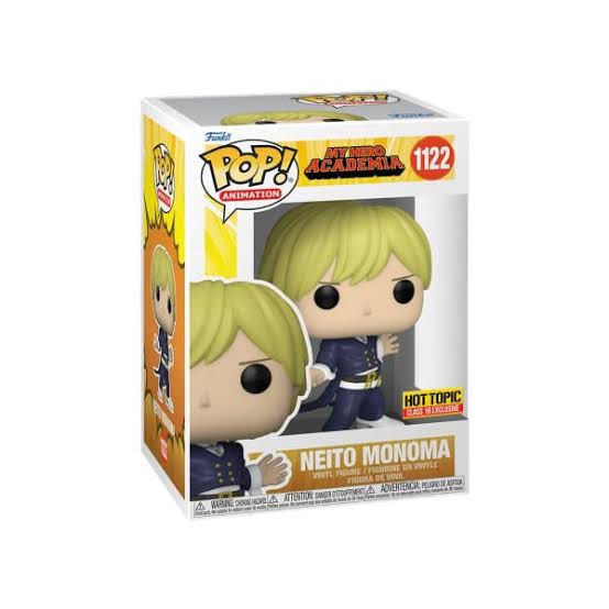 Funko Pop! My Hero Academia: Neito Monoma #1122 Hot Topic Exclusive
