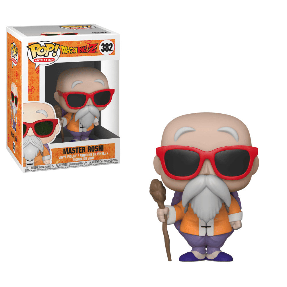 Funko Pop! Dragon Ball Z: Master Roshi (w/ Staff) #382