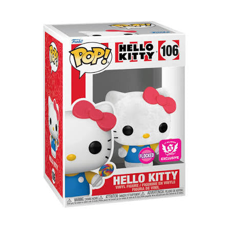 Funko Pop! Hello Kitty: Hello Kitty #106 Flocked It’s Sugar Exclusive