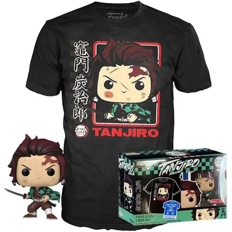 Funko Pop! Figure & T-Shirt - Demon Slayer: Tanjiro Target Exclusive