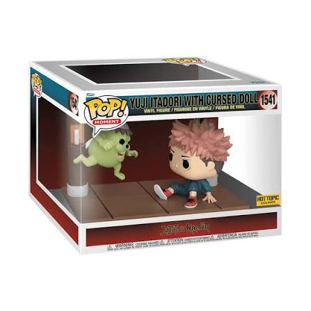 Funko Pop! Moment - Jujutsu Kaisen: Yuji Itadori With Cursed Doll #1541 Hot Topic Exclusive