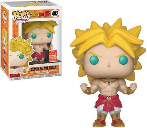 Funko Pop! Dragon Ball Z: Super Saiyan Broly #402 2018 Summer Convention Limited Edition