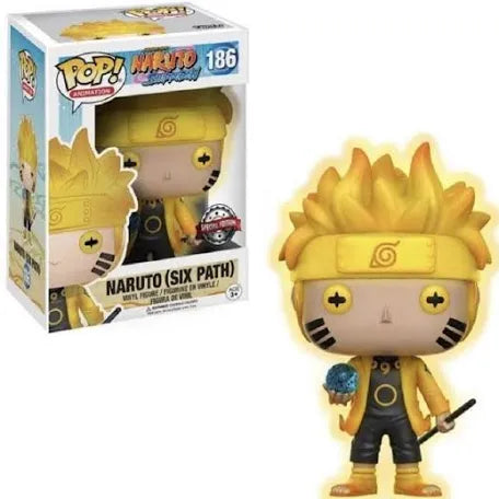 Funko Pop! Naruto: Naruto (Six Path) #186 Glow in the Dark Special Edition