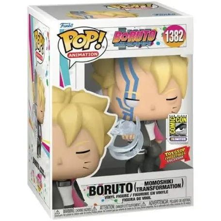Funko Pop! Boruto: Boruto (Momoshiki Transformation) #1382 San Diego Comic Con Toy Stop Collectibles Exclusive