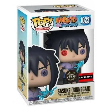 Funko Pop! Naruto: Sasuke (Rinnegan) #1023 AAA Anime Exclusive Glow Chase