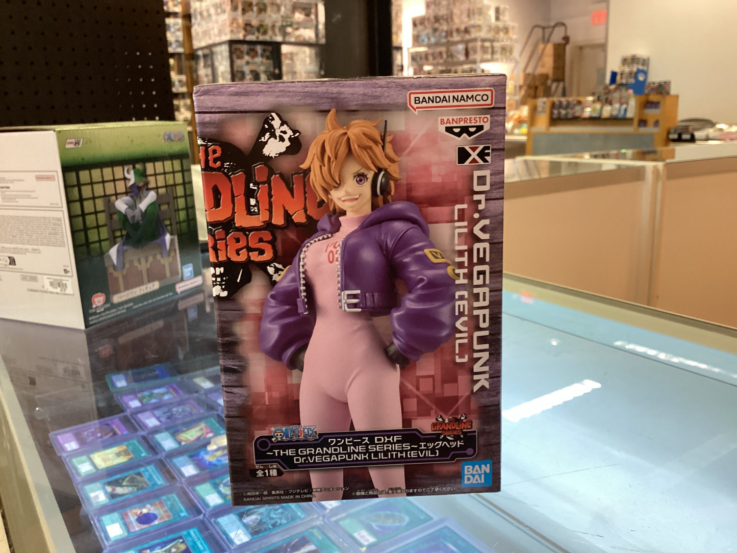 One piece boxed figure dr vegapunk Lillith evil