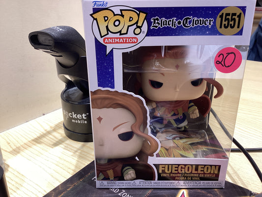 Funko pop! Black clover Fuegoleon 1551