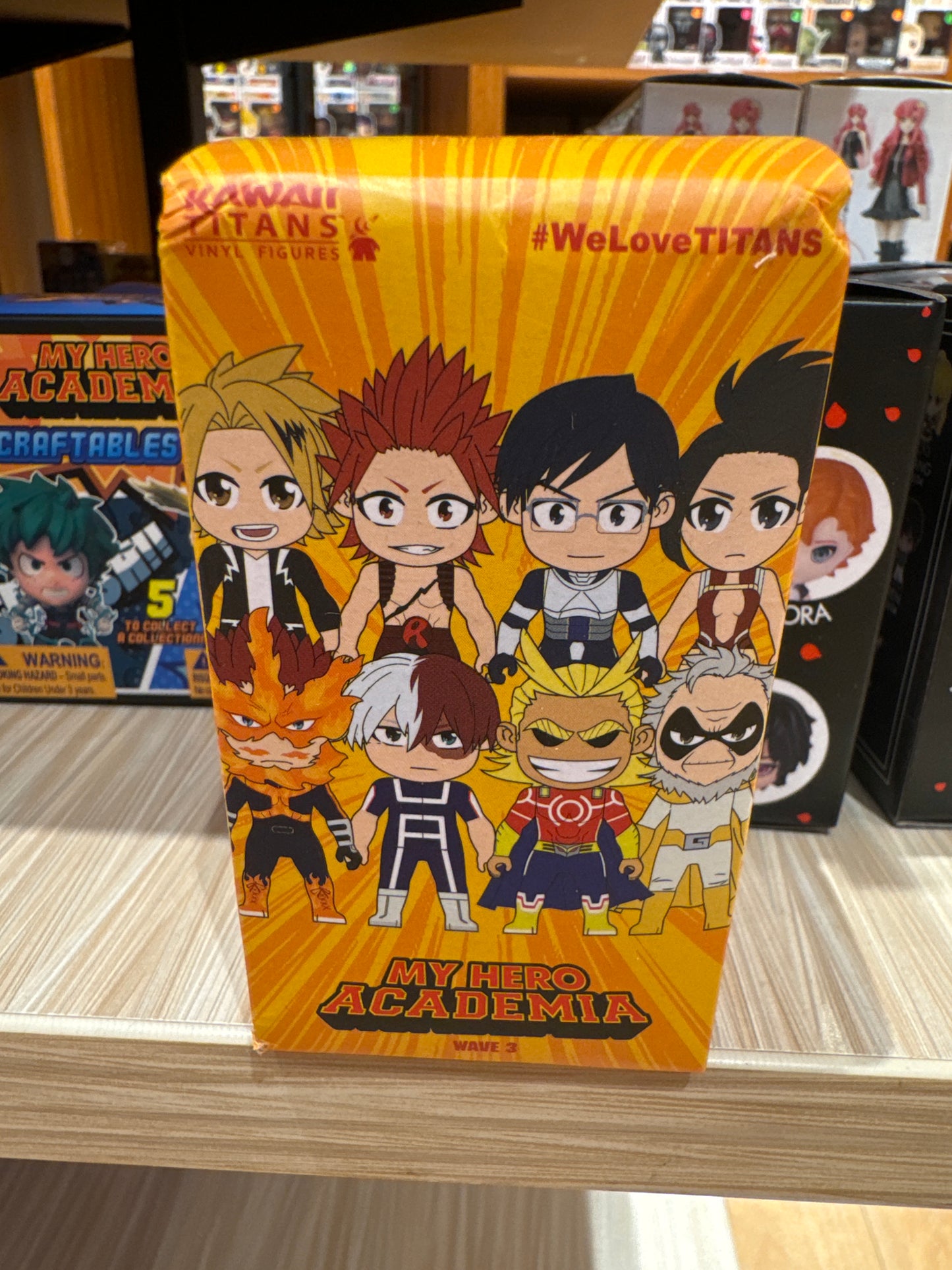 My Hero Academia Wave 3 Kawaii Titans Vinyl Figures Blind Box