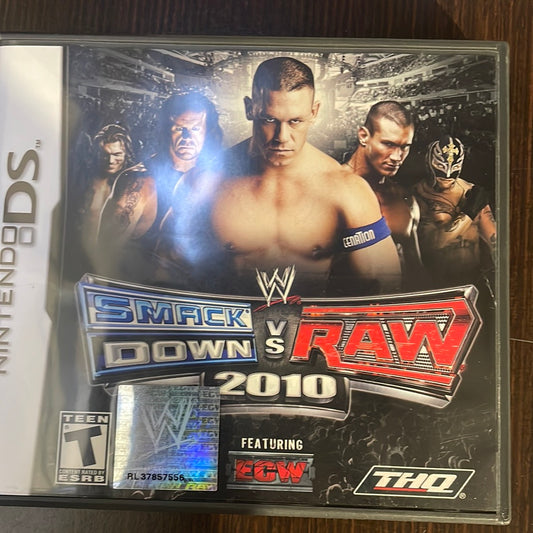 Smackdown Vs Raw 2010 Nintendo Ds Game