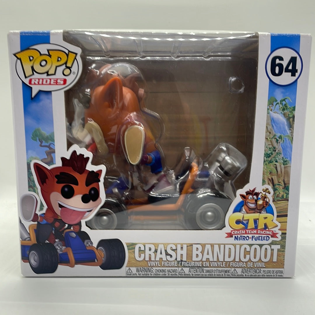 Funko Pop! Crash Bandicoot Crash Team Racing Nitro Fueled