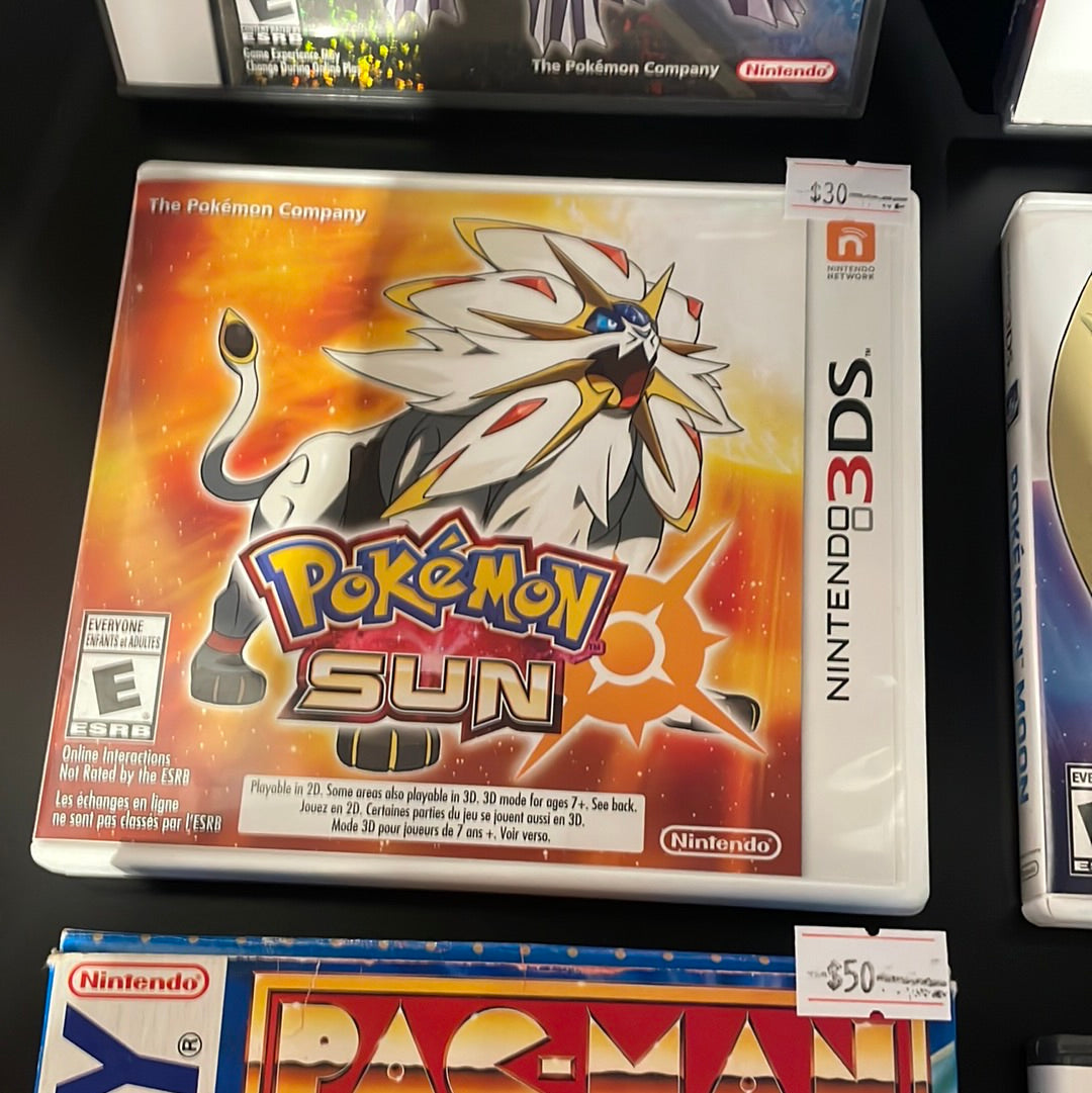 Pokémon Sun 3DS Game