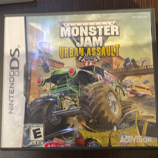 Monster Jam Urban Assault Nintendo DS Game