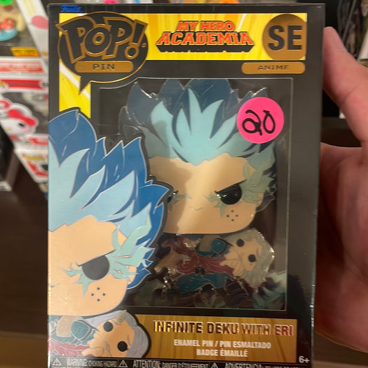 My Hero Academia Infinite Deku w/ Eri Funko Pin