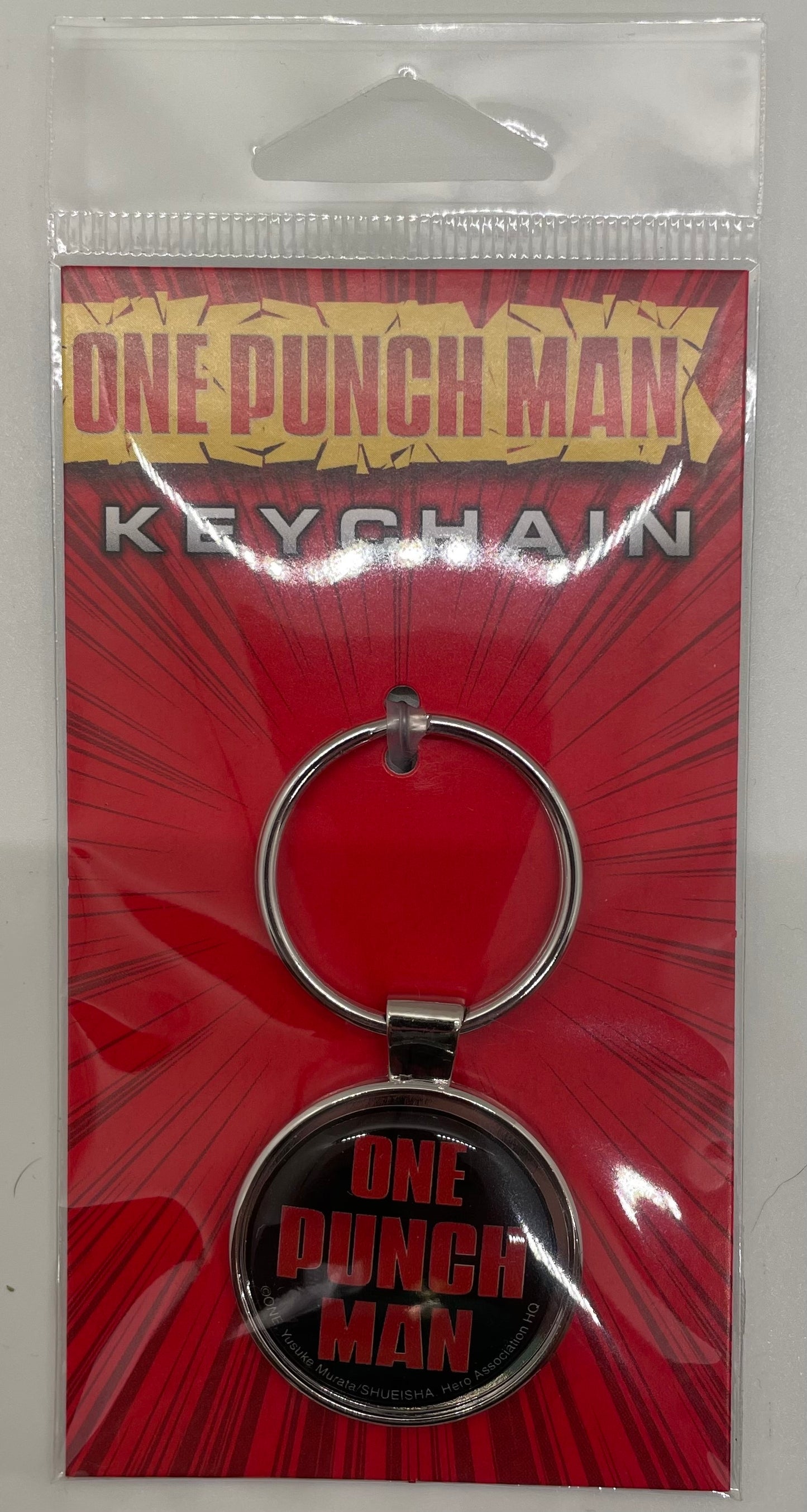 One Punch Man Logo Keychain