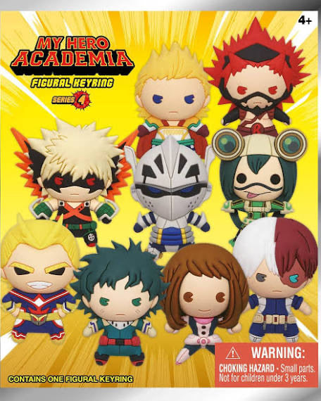 My Hero Academia Blind Bag Figural Keyring Series 4