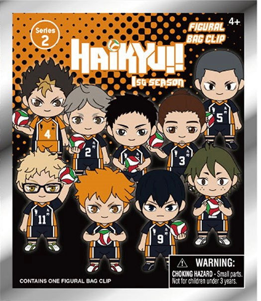 Haikyu Blind Bag Figural Bag Clip Series 2