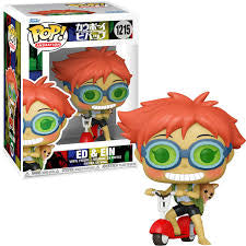 Funko Pop! Cowboy Bebop: Edward on Scooter w/ Ein #1215