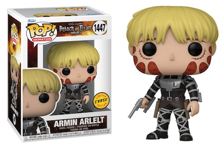 Funko Pop! Attack On Titan: Armin Arlelt #1447 Chase Variant