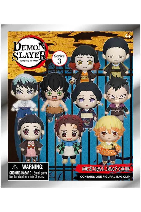 Demon Slayer Blind Bag Figural Bag Clip Series 3