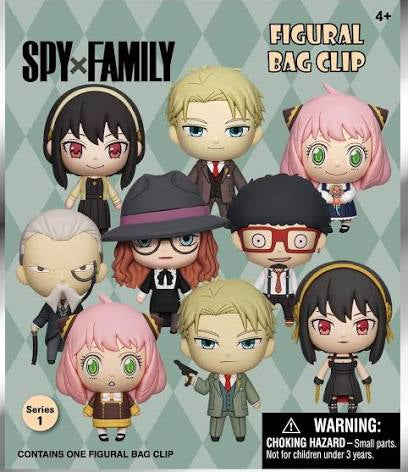 Spy X Family Blind Bag Figural Bag Clip Series 1