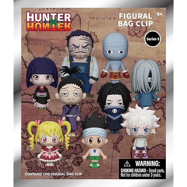 Hunter X Hunter Blind Bag Figural Bag Clip Series 3