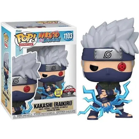 Funko Pop! Naruto: Kakashi (Raikiri) #1103 Glow in the Dark Special Edition