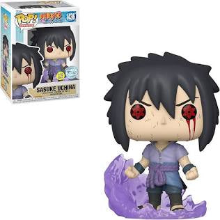 Funko Pop! Naruto: Sasuke Uchiha #1436 Glow in the Dark Funko Exclusive
