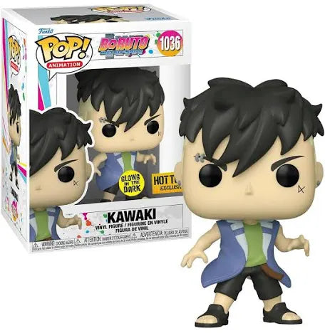 Funko Pop! Boruto: Kawaki #1036 Glow in the Dark Hot Topic Exclusive