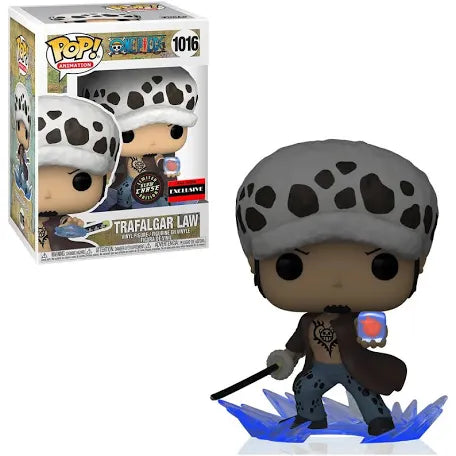Funko Pop! One Piece: Trafalgar Law #1016 AAA Anime Exclisive Glow Chase