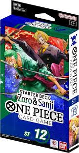 One Piece Card Game Starter Deck Zoro & Sanji ST 12