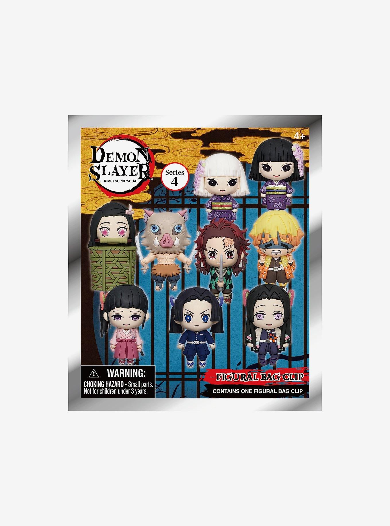 Demon Slayer Figural Bag Clip Blind Bag Series 4