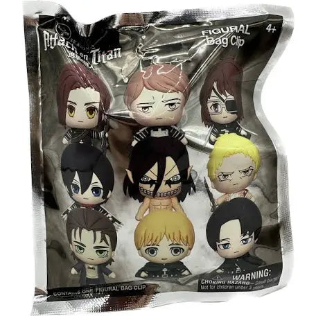 Attack On Titan Figural Bag Clip Blind Bag Series 2