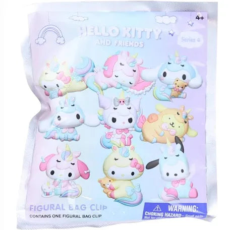 Hello Kitty & Friends Figural Bag Clip Blind Bag Series 4