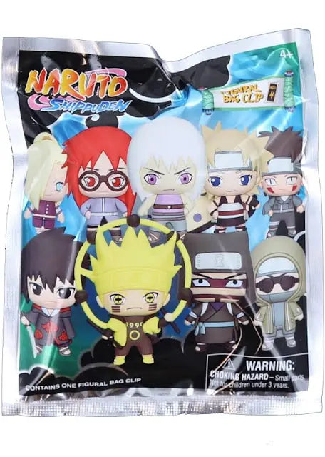 Naruto Shippuden Figural Bag Clip Series 4 Blind Bag