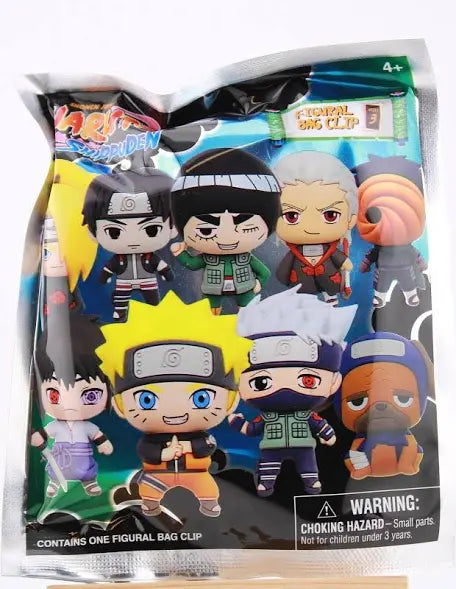 Naruto Shippuden Figural Bag Clip Series 3 Blind Bag