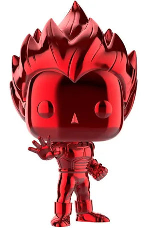 Funko Pop! Super Saiyan Vegeta (Red Chrome) #154 2019 Summer Convention Limited Edition Exclusive