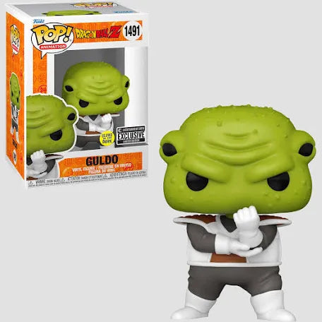 Funko Pop! Dragon Ball Z: Guldo #1491 Entertainment Earth Exclusive Glow In The Dark