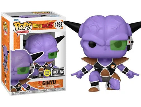 Funko Pop! Ginyu #1493 Entertainment Earth Exclusive Glow In The Dark