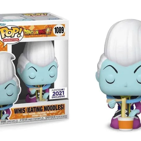 Funko Pop! Dragon Ball Super: Whis (Eating Noodles) #1039 Funimation 2021 Exclusive