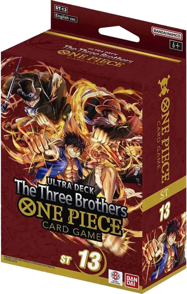 One Piece Card Game Ultra Deck: The Three Brothers (ST-13)