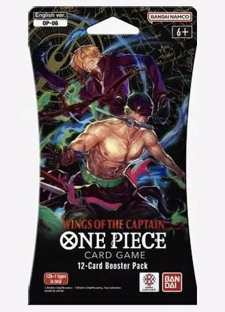 One Piece Card Game Wings Of The Captain OPO6 Booster Pack