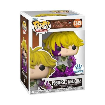 Funko Pop! Seven Deadly Sins: Possessed Meliodas #1345 Funko Exclusive