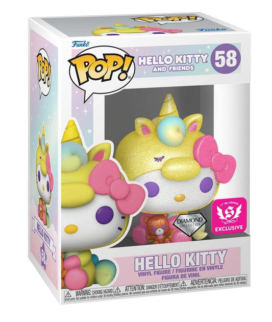 Funko Pop! Hello Kitty: Hello Kitty #58 Diamond Collection It’s Sugar Exclusive