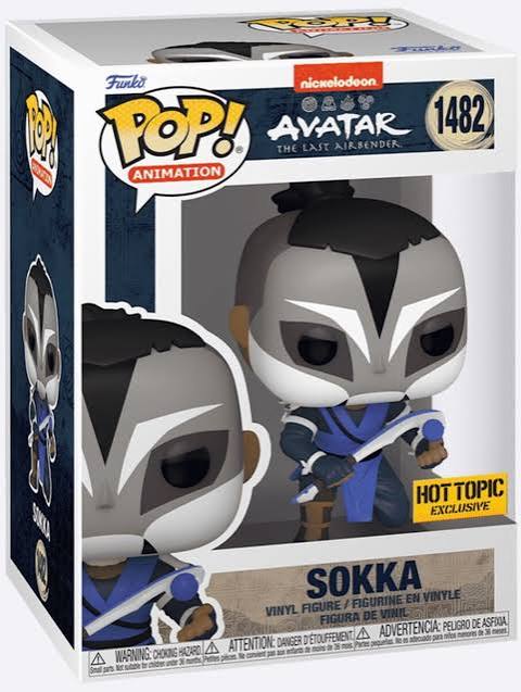 Funko Pop! Avatar The Last Airbender: Sokka #1482 Hot Topic Exclusive