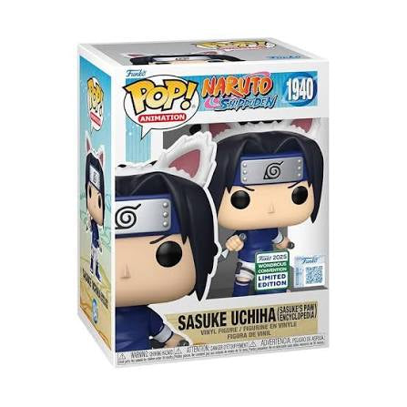 Funko Pop! Naruto: Sasuke Uchiha #1940 2025 Wondrous Convention