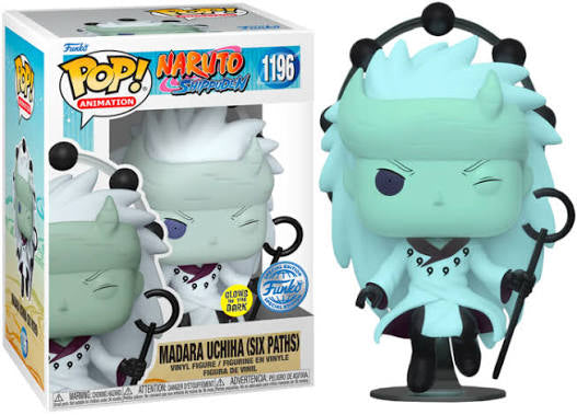 Funko Pop! Naruto: Madara Uchia (Sage of Six Paths) #1196 Glow in the Dark Special Edition