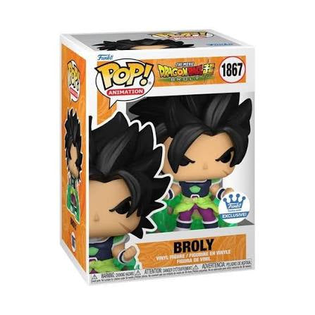 Funko Pop! Dragon Ball Super: Broly #1867 Funko Exclusive